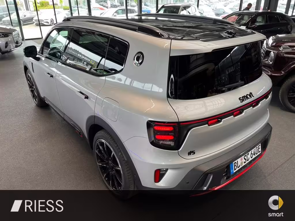 Smart #5 BRABUS 100kWh+22kW-AC+800V+400kW-DC+360°+HUD+ FIVE - Bild 6