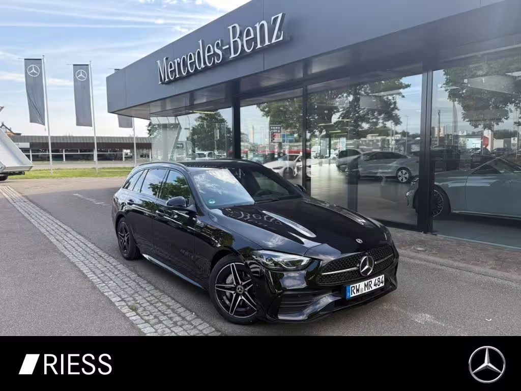 Mercedes-Benz C 200 d T AMG+AHK+MEMORY+360+NIGHT+THERMATIK+UVM