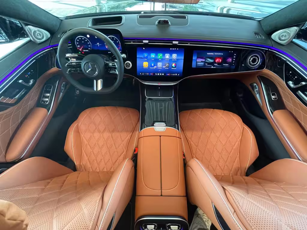 Mercedes-Benz S 580 4M AMG+STD-HZG+21+HUD+AIRMATIC+HA-LENKUNG S 580 - Bild 12