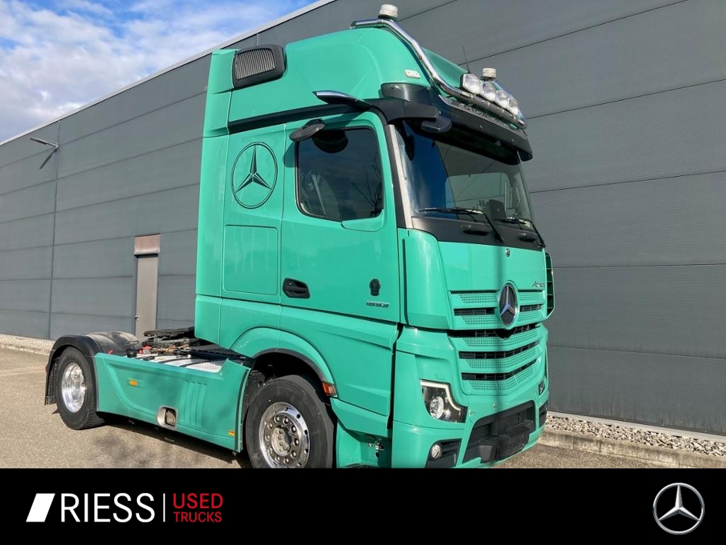 Mercedes-Benz Actros 1853 LS Giga Space Alcoa Hydraulik Navi