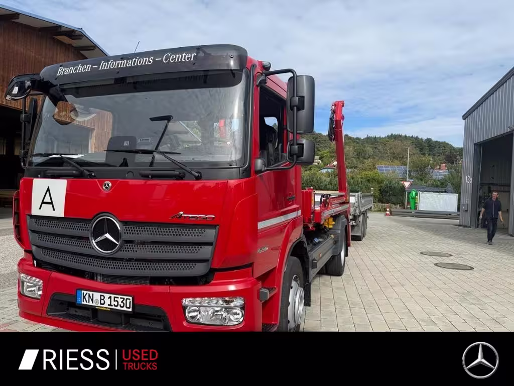 Mercedes-Benz Atego 1630 Meiller Absetzkipper Anhängerhydraulik Klima