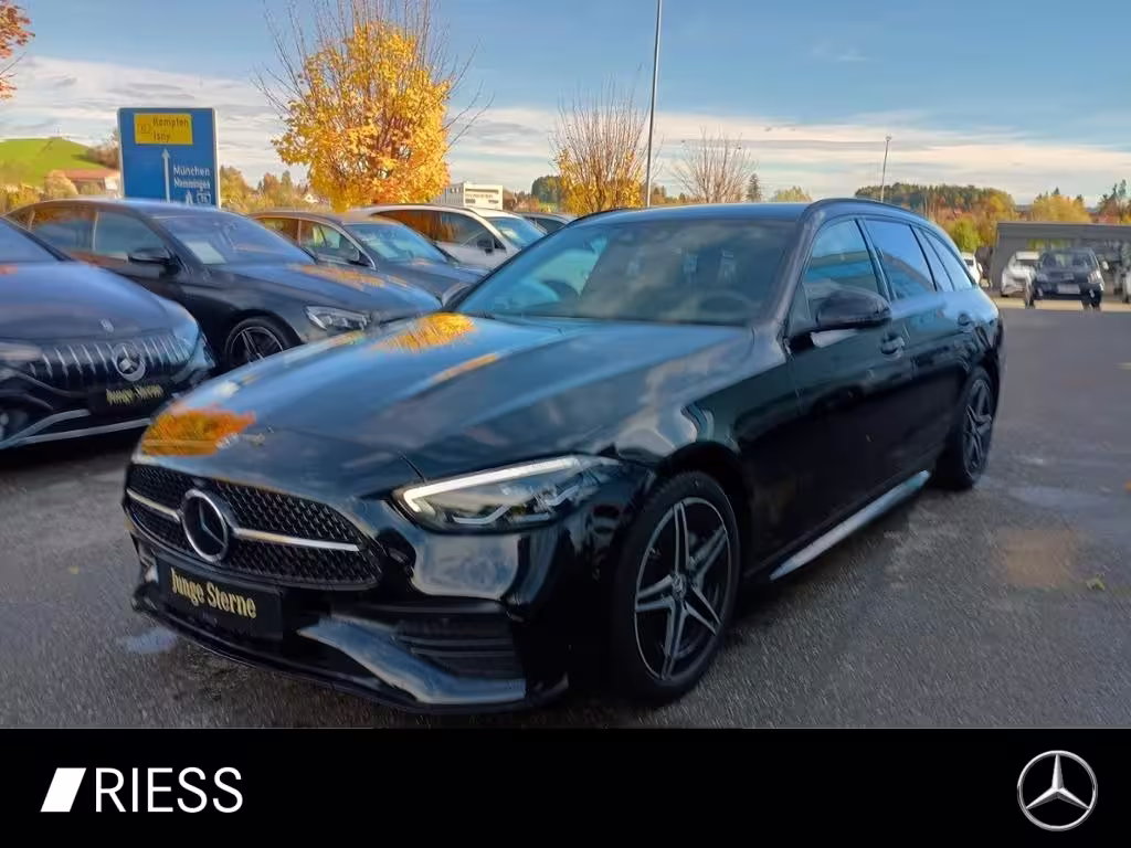Mercedes-Benz C 220 d T AMG+Night+Fahrass.P+Kamera+AHK+PTS+LED