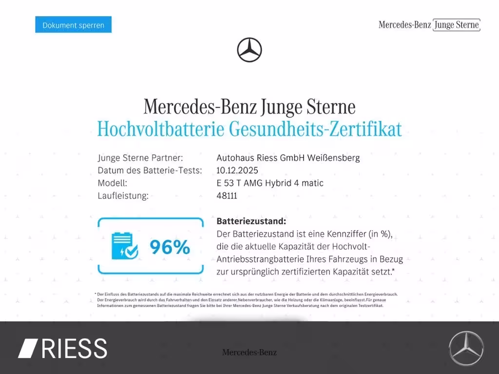 Mercedes-Benz E 53 T AMG Hybrid 4M+ Fahrassist AHK Memory 360° E 53 AMG - Bild 22