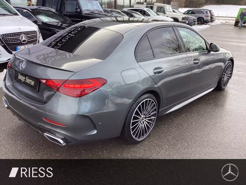 Mercedes-Benz C 300 d 4M AMG+Night+Pano+AHK+Fahrass.P+Digital - Bild 16