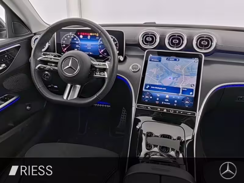 Mercedes-Benz C 180 T AMG Sport Night Distr Navi LED Pano AHK 18 C 180 - Bild 6