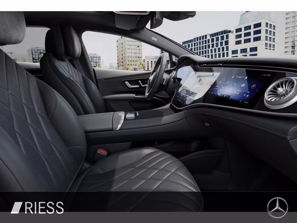 Mercedes-Benz EQS 580 4M AMG Sport Pano Burmes Sitzkl Hyper 21 EQS - Bild 11