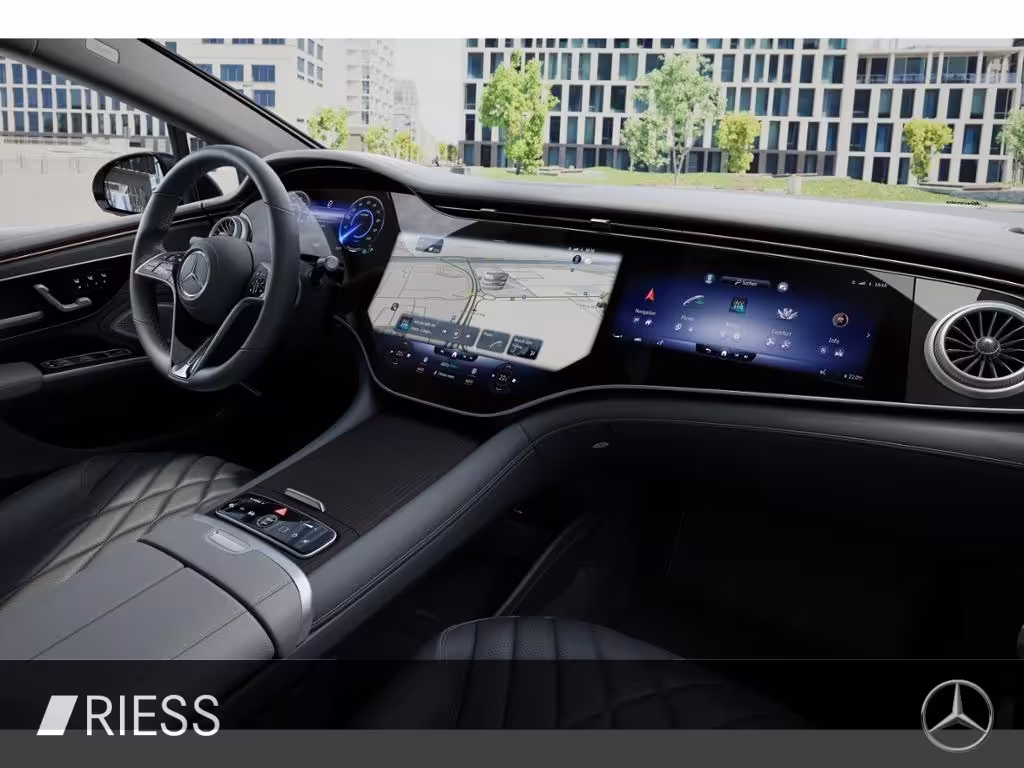 Mercedes-Benz EQS 580 4M AMG Sport Pano Burmes Sitzkl Hyper 21 EQS - Bild 13