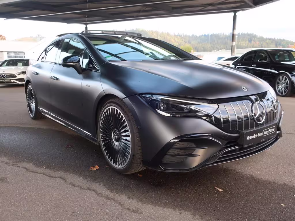 Mercedes-Benz EQE 43 AMG 4MATIC MAGNO PANO LEDER CARBON BURM EQE 43 - Bild 14