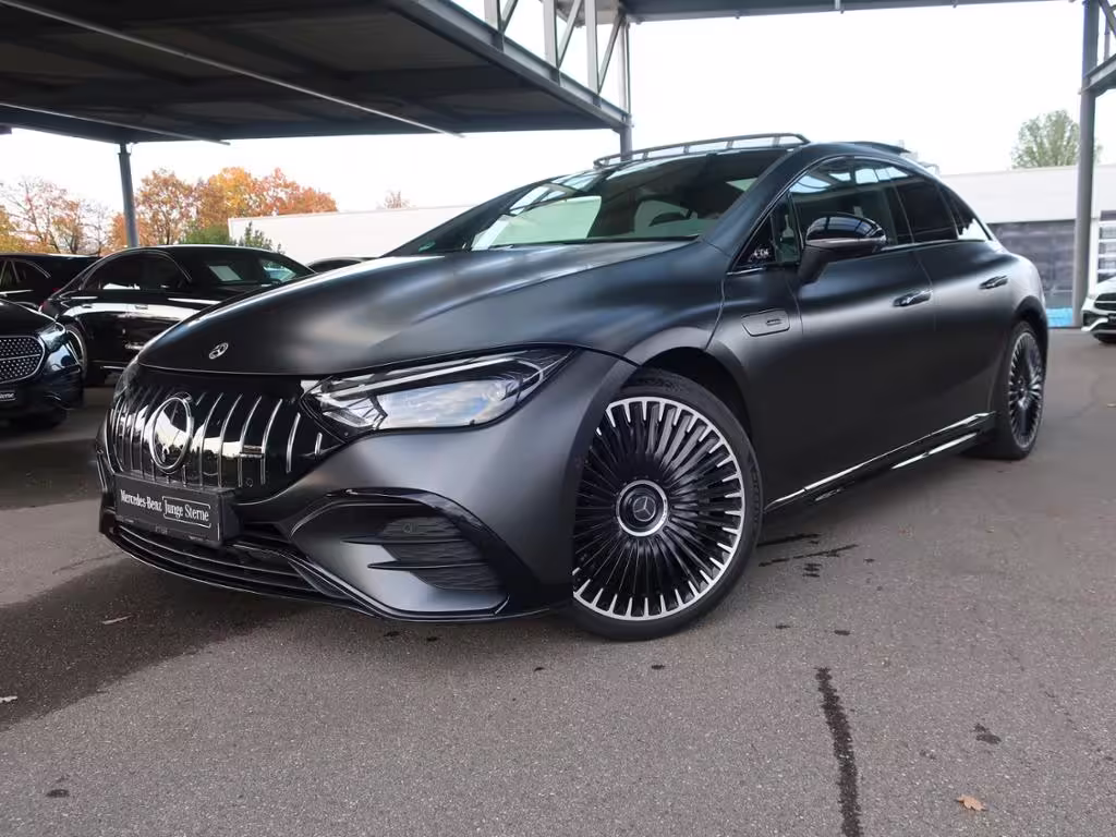 Mercedes-Benz EQE 43 AMG 4MATIC MAGNO PANO LEDER CARBON BURM EQE 43 - Bild 2
