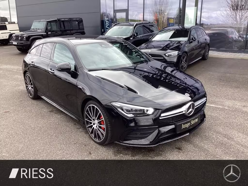 Mercedes-Benz CLA 35 AMG  4M SB Night+Pano+Multib.+Kamera+Amb. - Bild 3