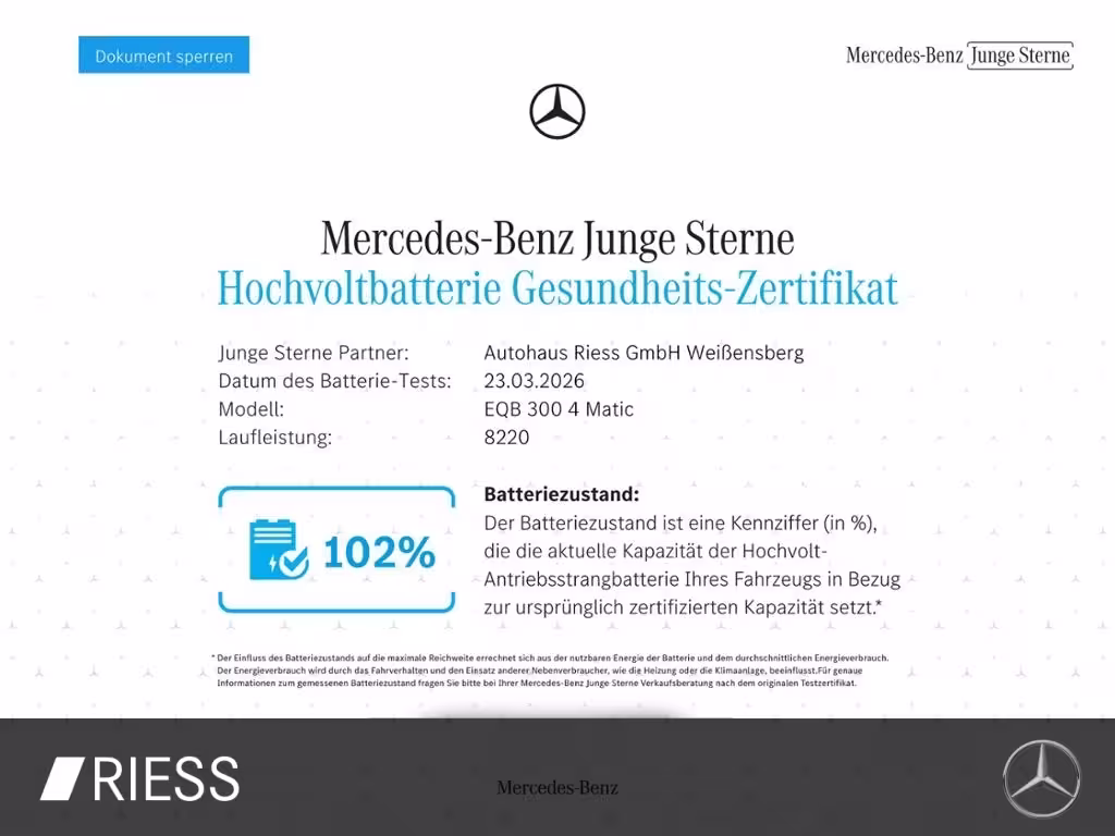 Mercedes-Benz EQB 300 4M AMG Ad. Pl. Night Burm. Memory Distr. EQB - Bild 22