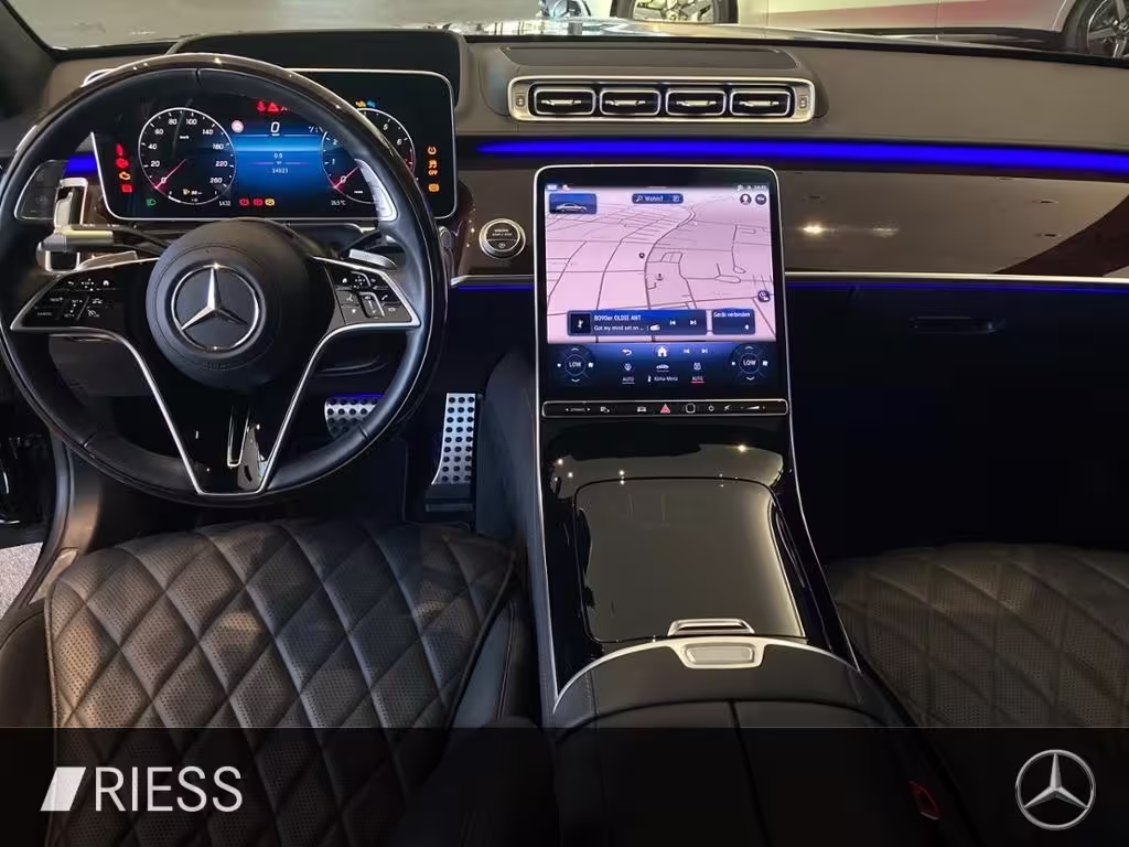 Mercedes-Benz S 450 4M L AMG TV HUD PANO GUARD MEMOR CHAUFFEUR S 450 - Bild 12