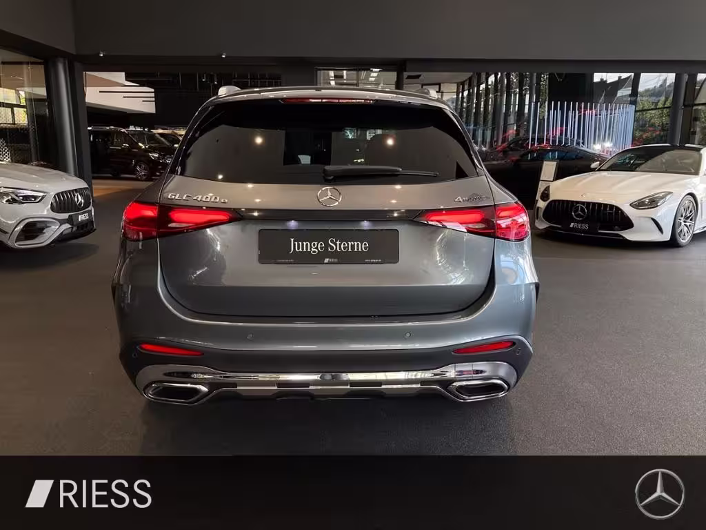 Mercedes-Benz GLC 400 e 4M AMG+Pano+AHK+HA-Lekg+360+Burm+Distr GLC 400 - Bild 13