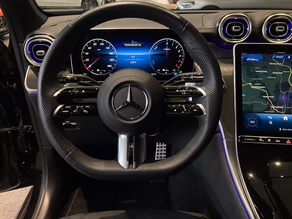 Mercedes-Benz GLC 300 de 4M AMG AHK PANO 360 DISTRO MEMO AMBI GLC 300 - Bild 11