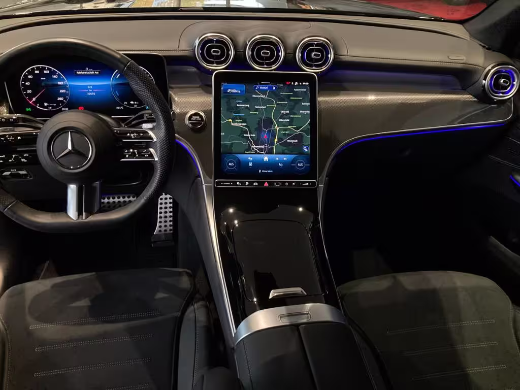 Mercedes-Benz GLC 300 de 4M AMG AHK PANO 360 DISTRO MEMO AMBI GLC 300 - Bild 12