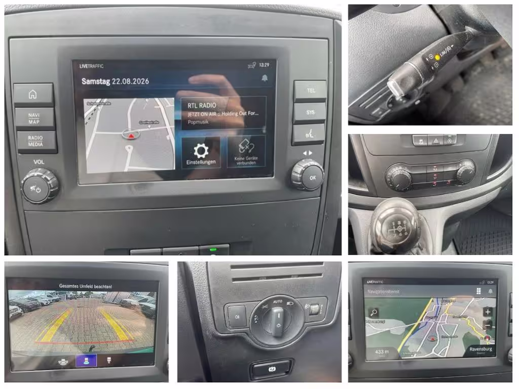 Mercedes-Benz Vito 114 CDI KA/REGALAUSBAU/KLIMA/KAMERA/DAB/TEMPOMAT Vito - Bild 14