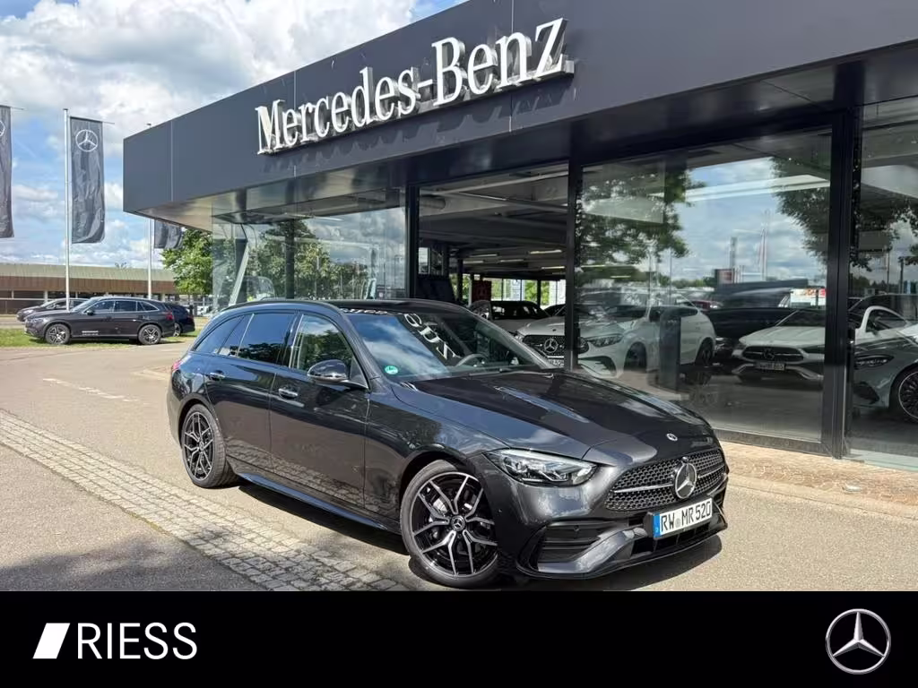 Mercedes-Benz C 220 d 4M T AMG+AHK+PANO+MEM+360°+HANDSFREE+19
