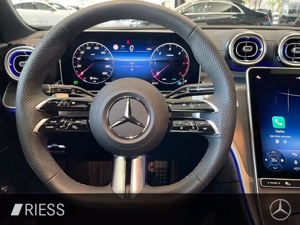 Mercedes-Benz C 220 d AMG+AHK+DISTR+DIGI L+TOTWKL+MEM+KEYL+360 C 220 - Bild 15