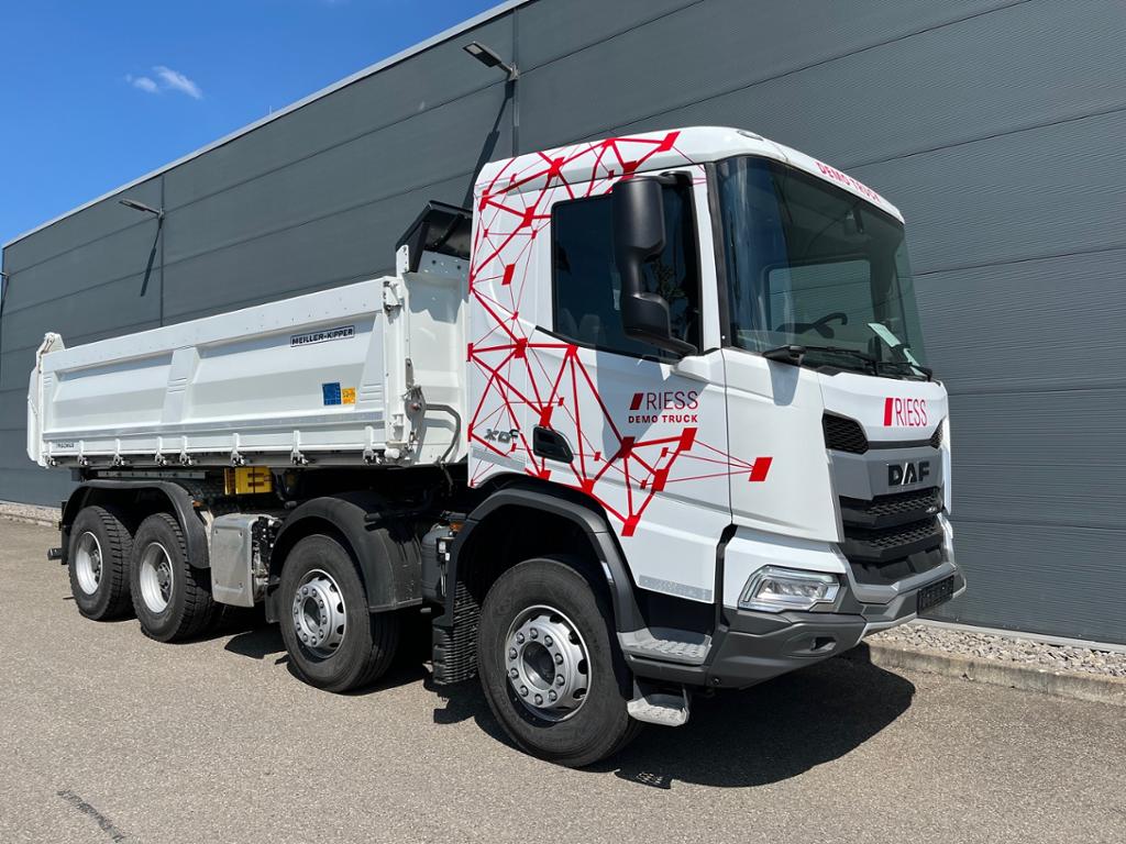 DAF XD 450 FAD 8x4 Meiller DSK Trigenius Meiller Trigenius Bordmatik