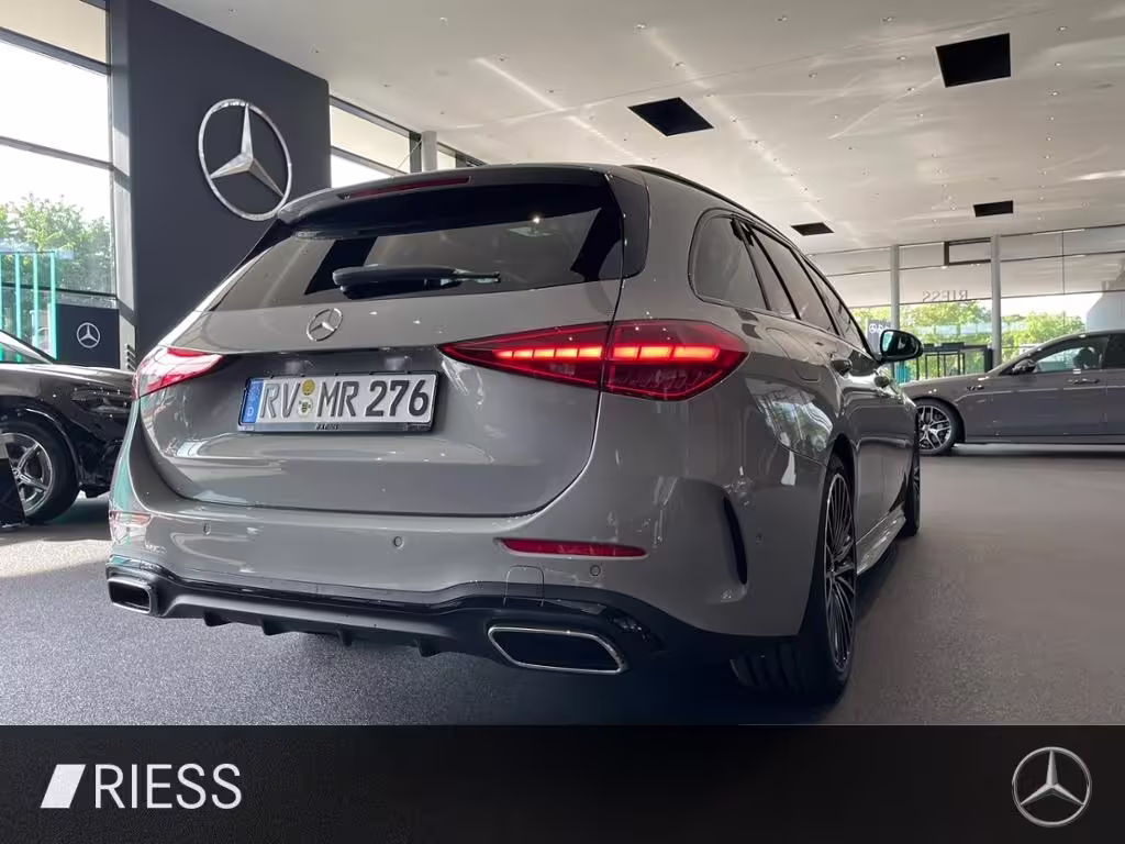 Mercedes-Benz C 220 d T 4M AMG+PANO+AHK+DISTR+KEYL+MEM+DIGI L+ C 220 - Bild 8