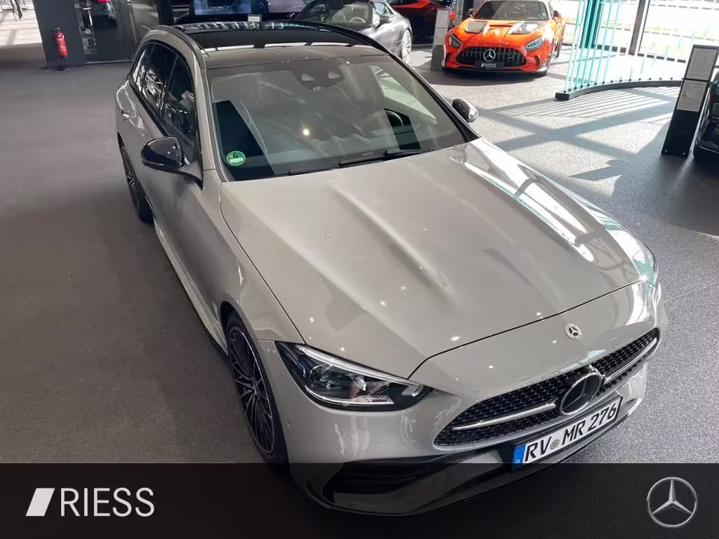 Mercedes-Benz C 220 d T 4M AMG+PANO+AHK+DISTR+KEYL+MEM+DIGI L+ C 220 - Bild 9