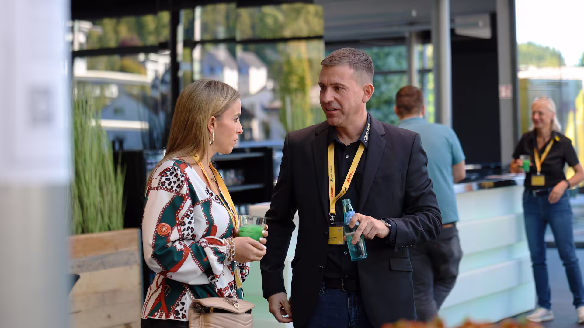 Bild RIESS Event Nachhaltigkeit mit DHL Post