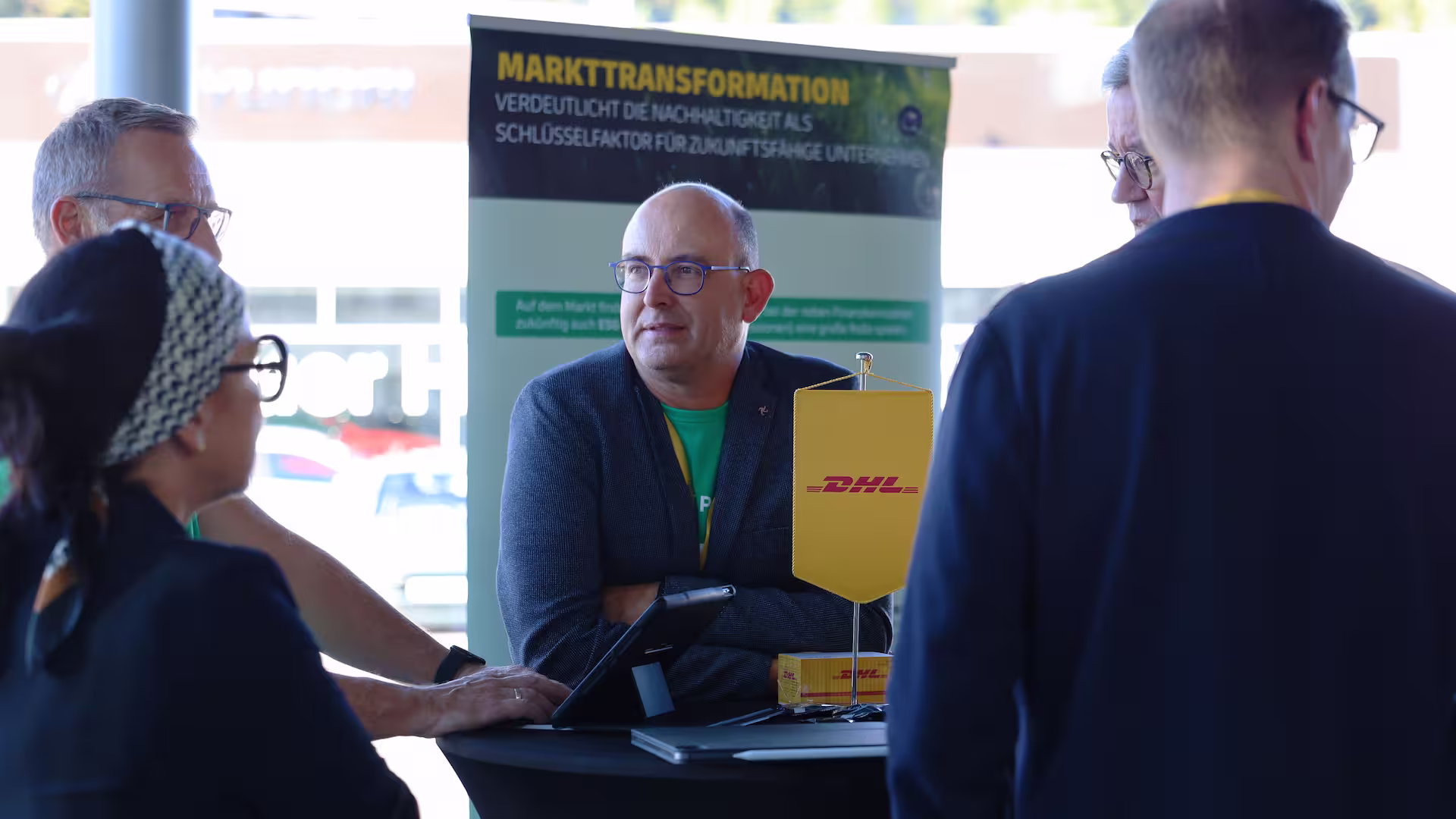 Bild RIESS Event Nachhaltigkeit mit DHL Post