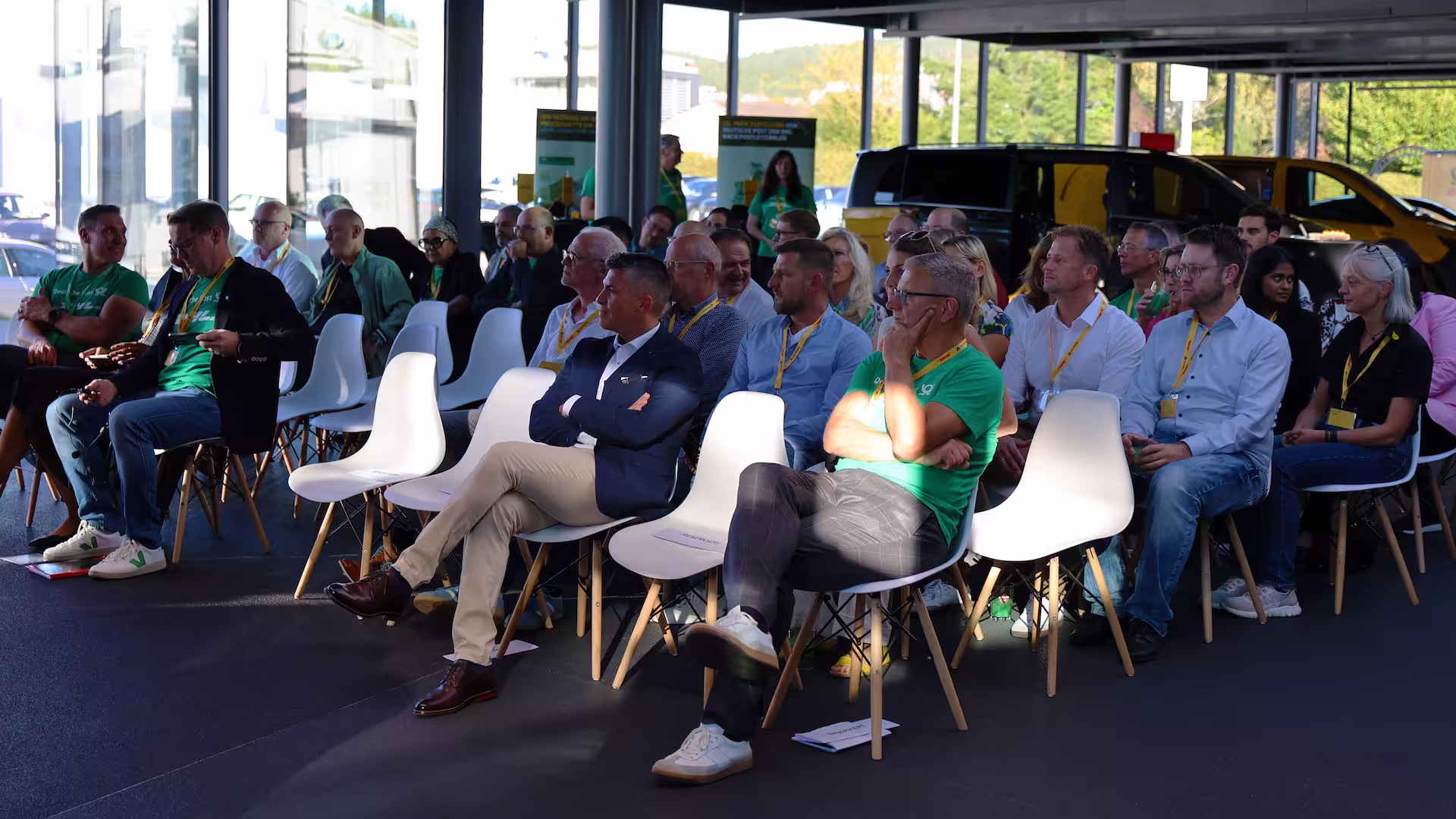 Bild RIESS Event Nachhaltigkeit mit DHL Post