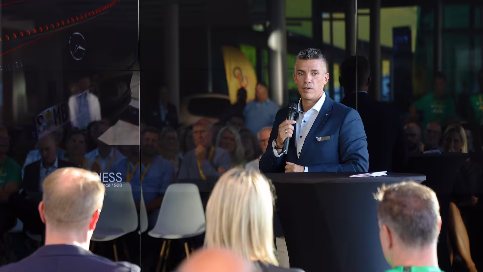 Bild RIESS Event Nachhaltigkeit mit DHL Post