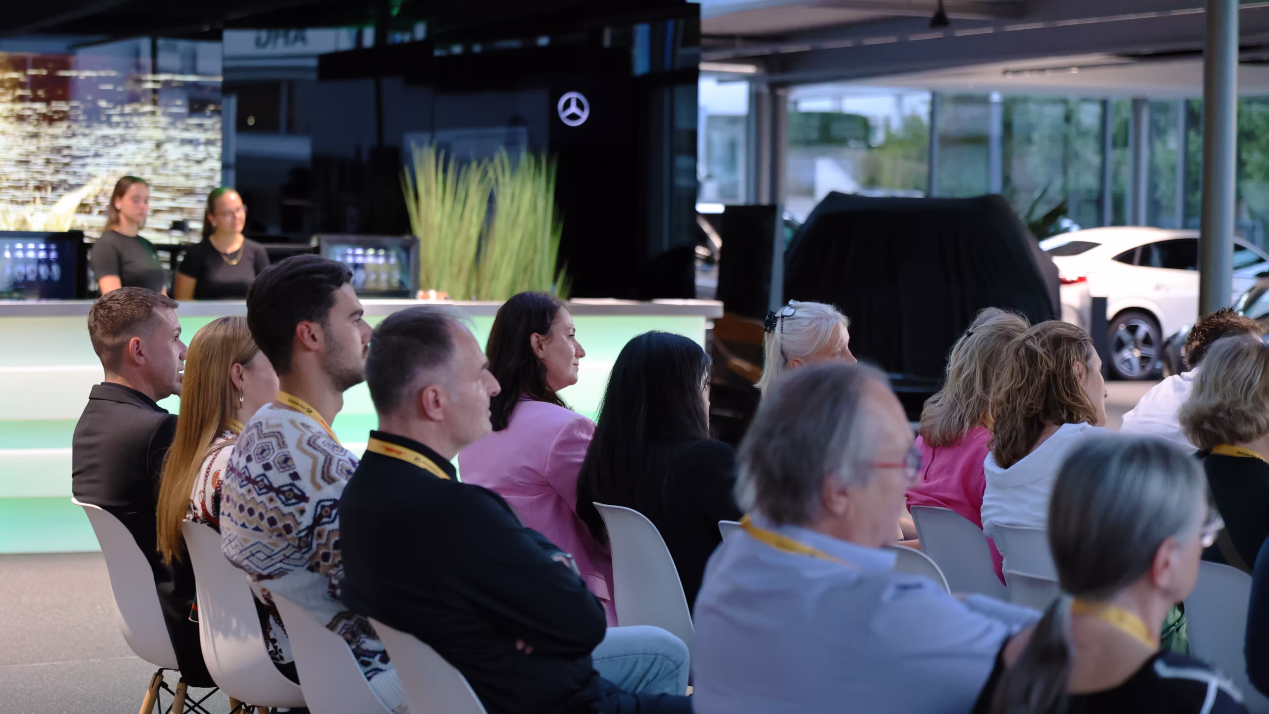 Bild RIESS Event Nachhaltigkeit mit DHL Post