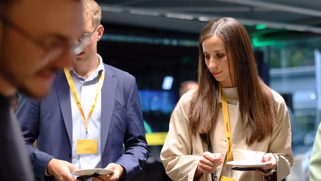 Bild RIESS Event Nachhaltigkeit mit DHL Post