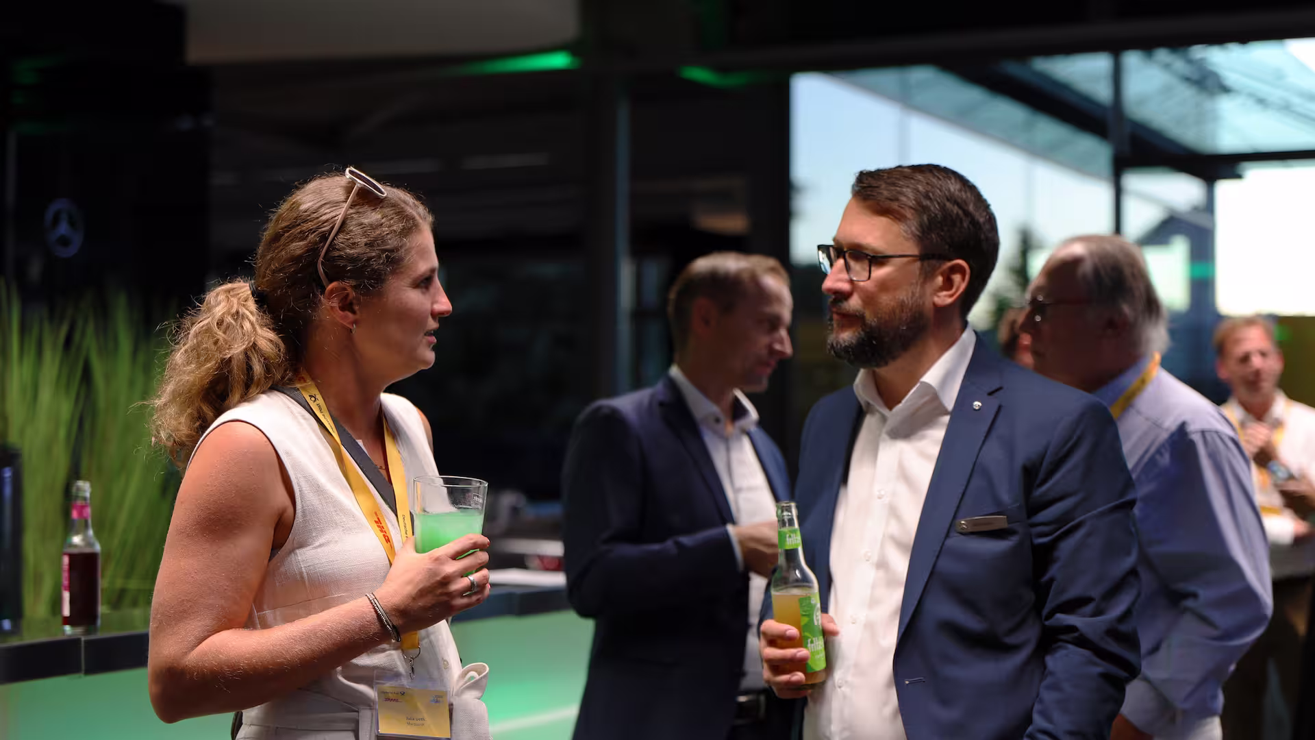 Bild RIESS Event Nachhaltigkeit mit DHL Post