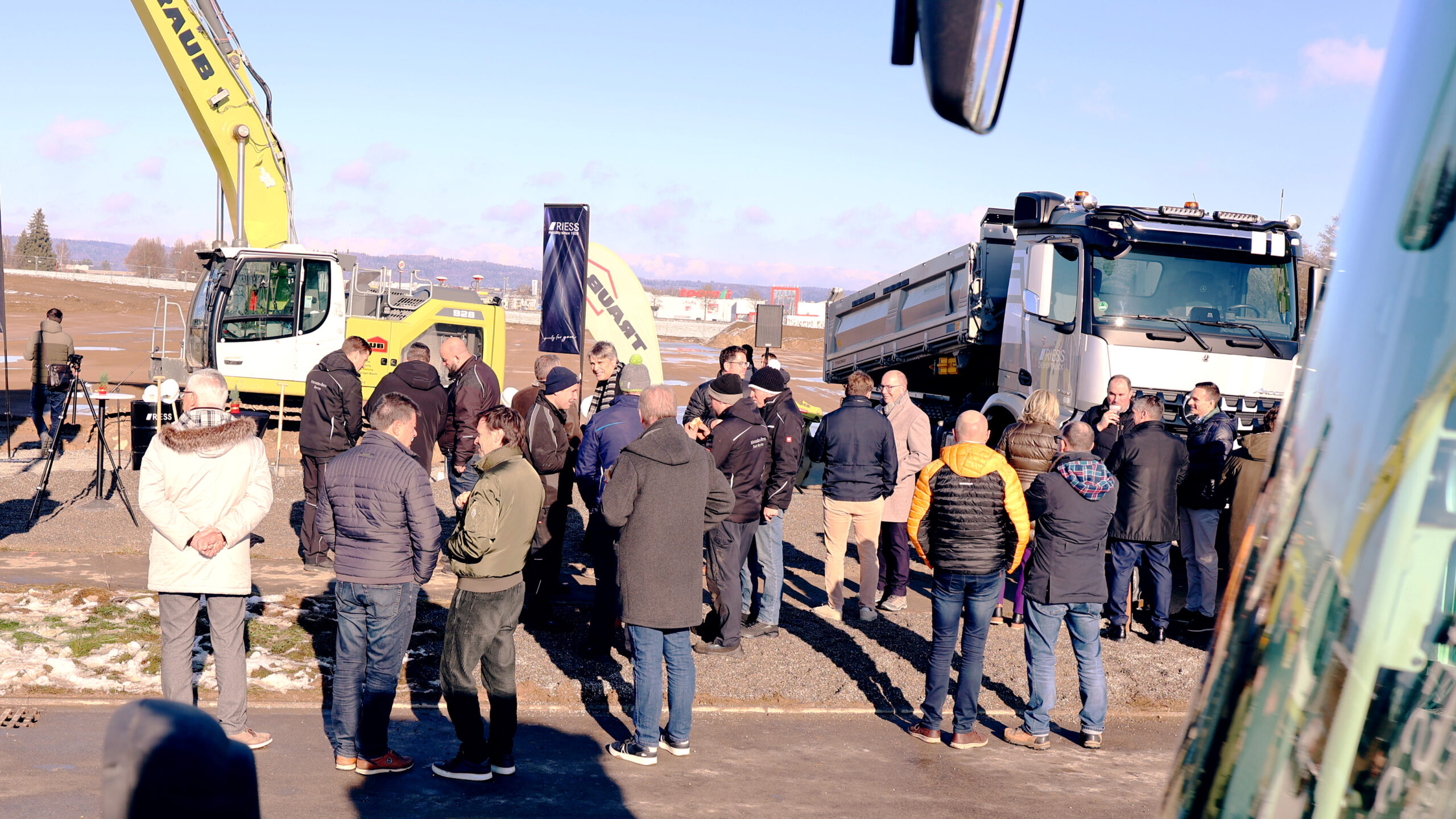 Riess in Leutkirch - Spatenstich