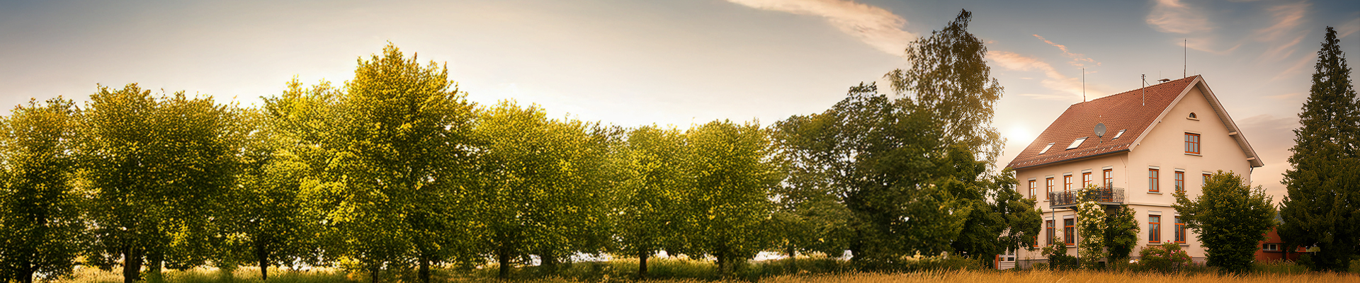 Haus Bavendorf Landschaft - Header